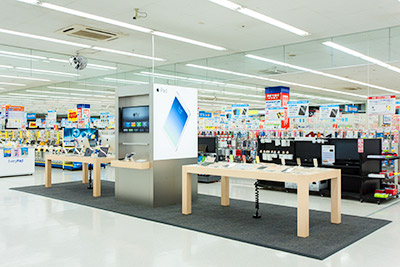 ヤマダ電機のApple Shop