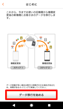 iPhone→Androidに機種変更する場合のデータ移行方法⑦