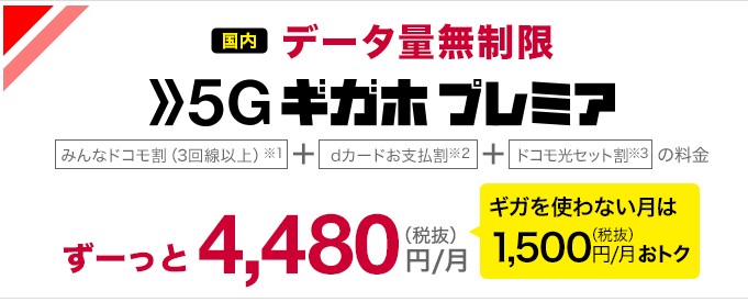 5Gギガホプレミア