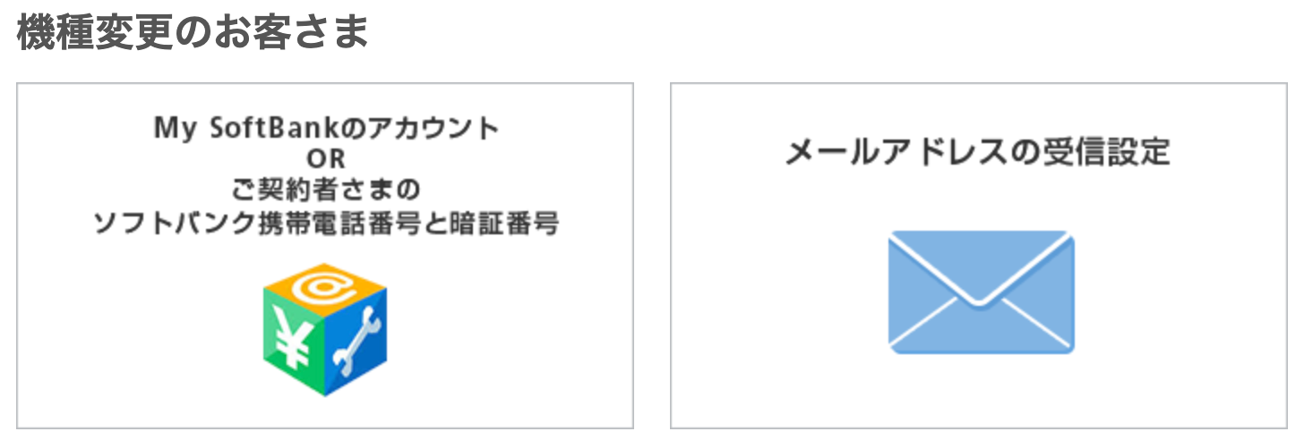 ソフトバンクオンラインショップで必要なもの