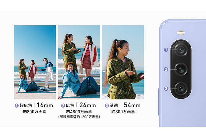Xperia 10 Vのカメラ