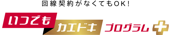 いつでもカエドキプログラム+