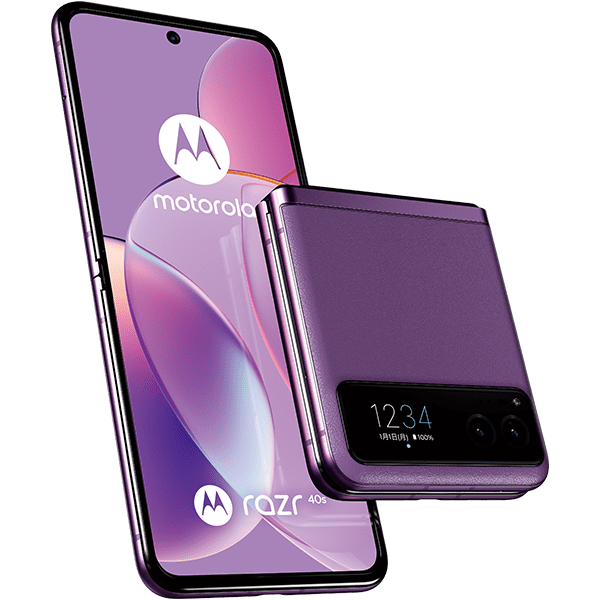 ソフトバンク motorola razr 40s