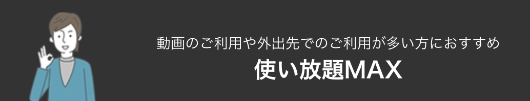 使い放題MAX 5G/4G