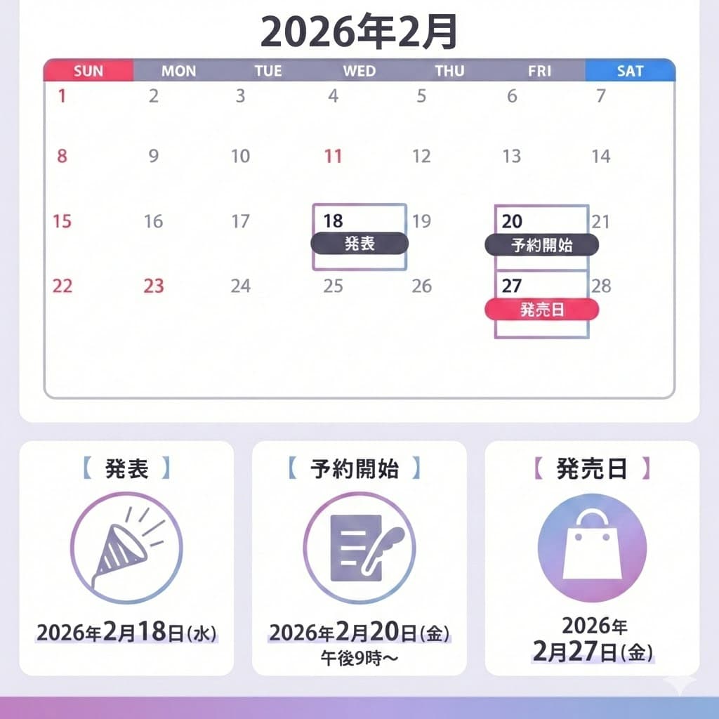 iPhone17eの予約&発売スケジュール