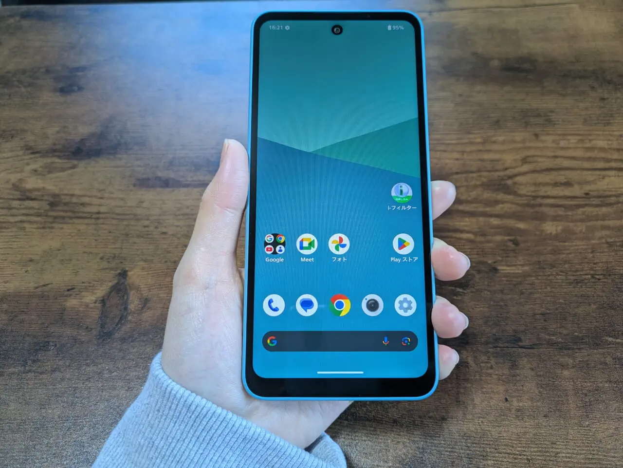 AQUOS wish5 実機