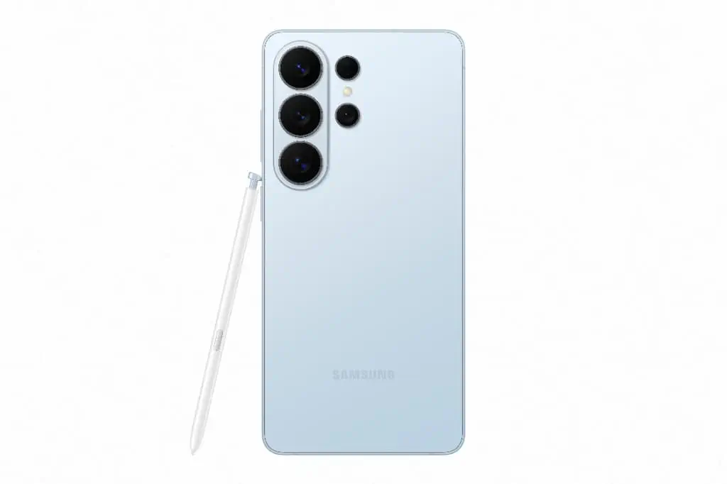 galaxys26Ultraの外観(スカイブルー)