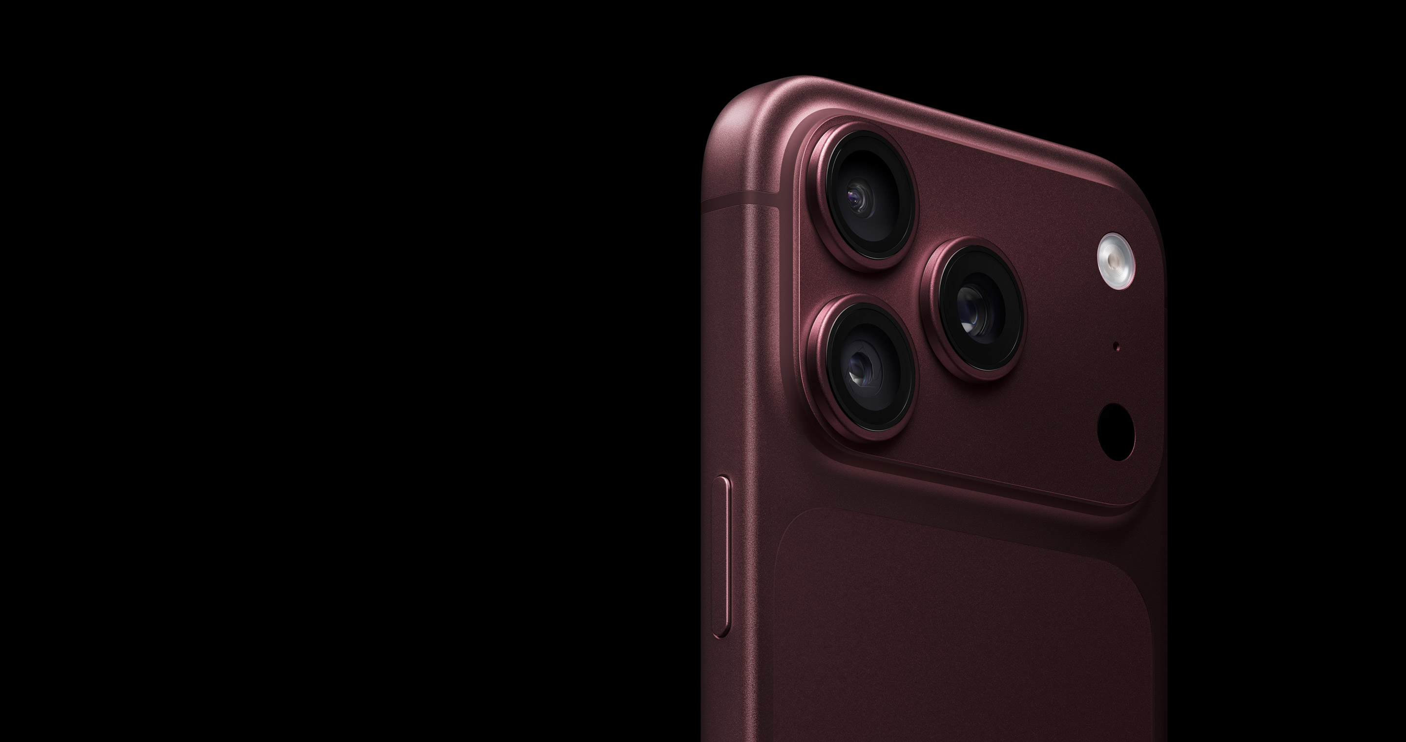 iPhone18 Proのバーガンディの本体