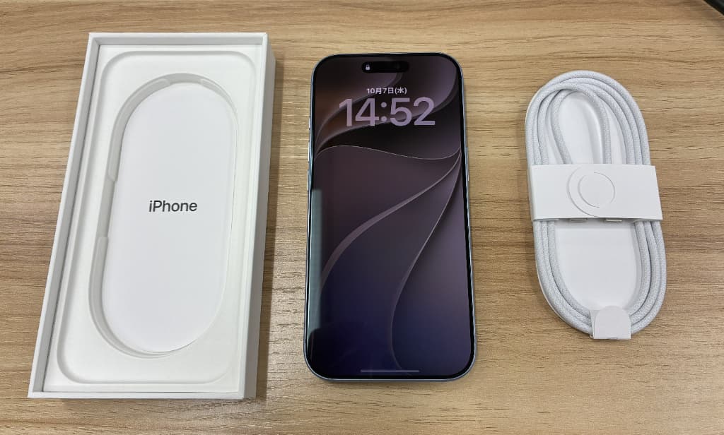 iPhone18proの実機画像