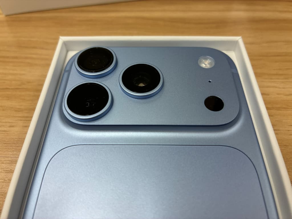 iPhone18proの実機画像
