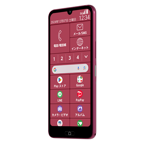 らくらくスマートフォン a